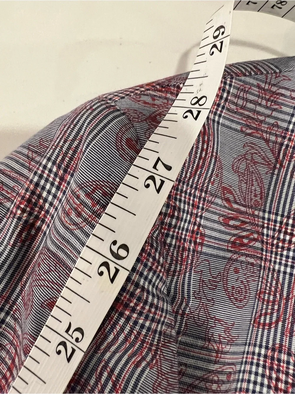 Linea Uomo Plaid Paisley Blazer Jacket – Size 54L